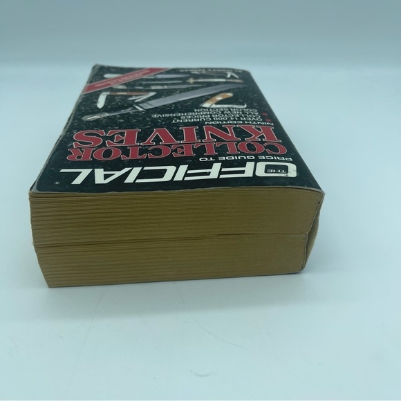 Official Price Guide To Collector Knives Book by James F. Parker Flawed - Picture 5 of 10